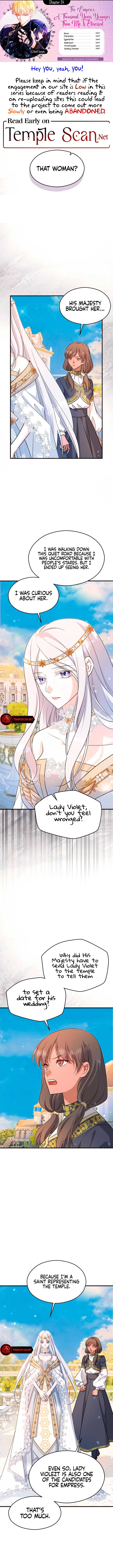 The Emperor, A Thousand Years Younger Than Me, Is Obsessed Chapter 24 53 0