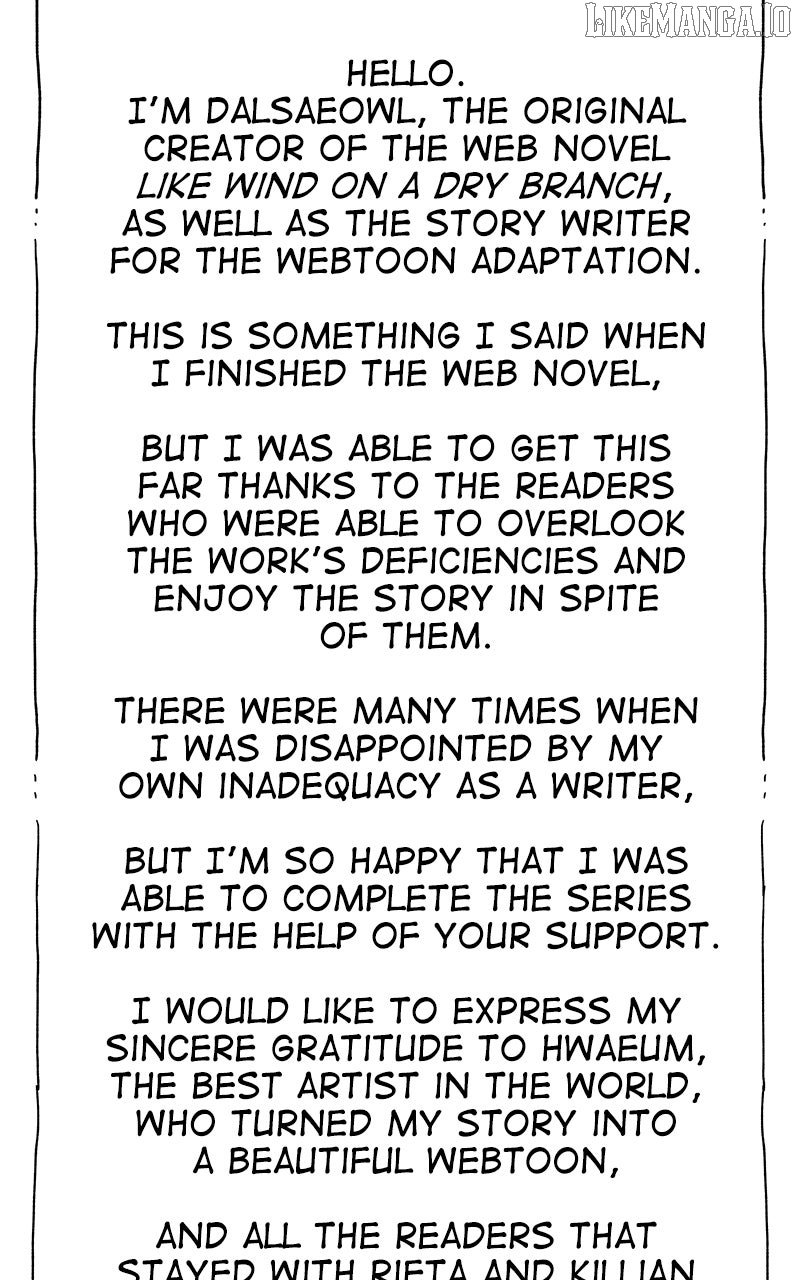 Like A Wind On A Dry Branch Chapter 219.5 82 06