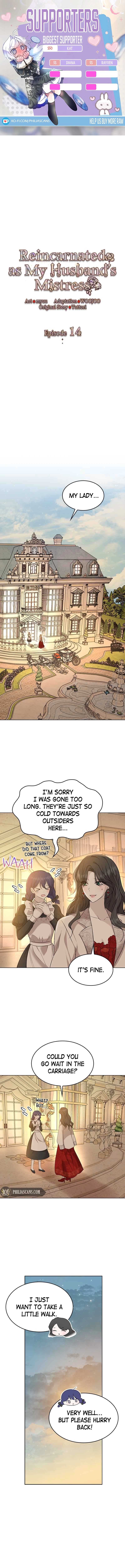 Describe Your Feeling When Being Reincarnated as Your Husband’s Mistress Chapter 14 56 0