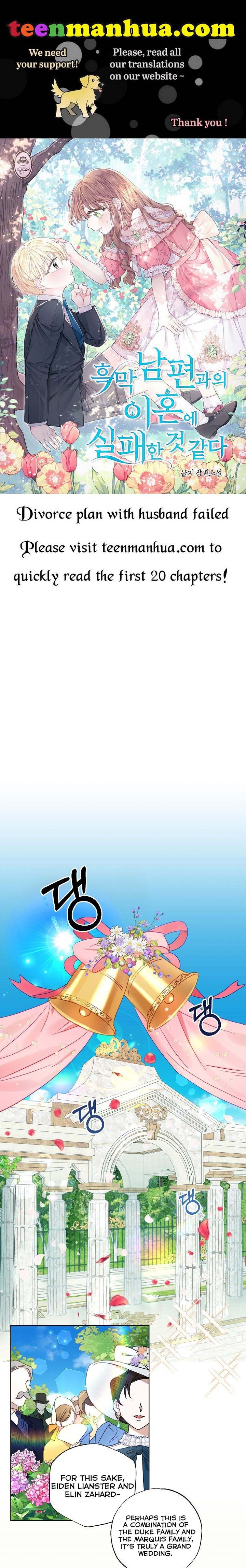 Divorce plan with husband failed Chapter 1 128 0