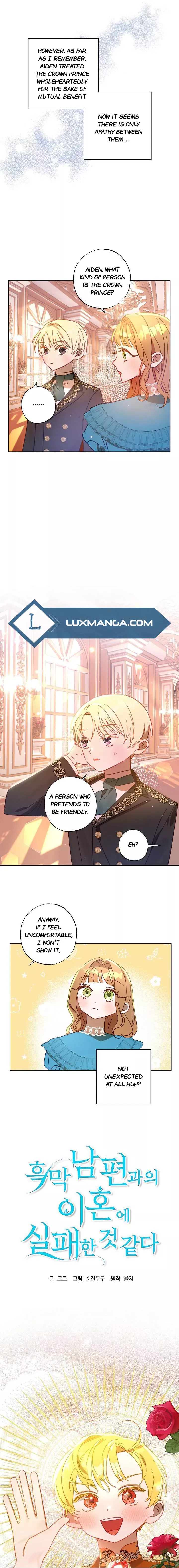 Divorce plan with husband failed Chapter 23 30 2