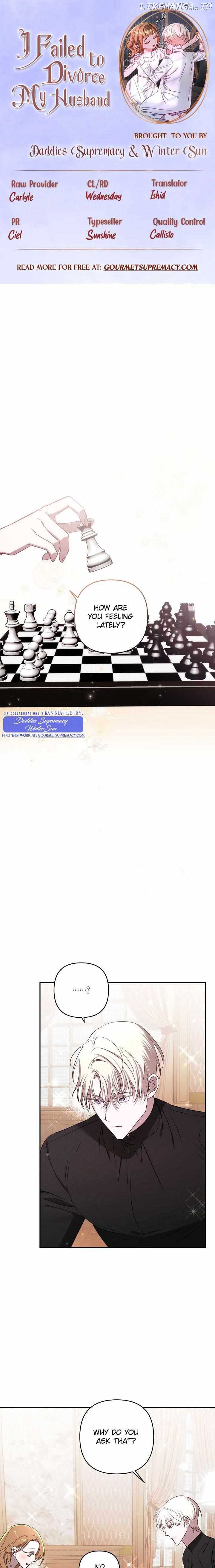 Divorce plan with husband failed Chapter 81 74 01