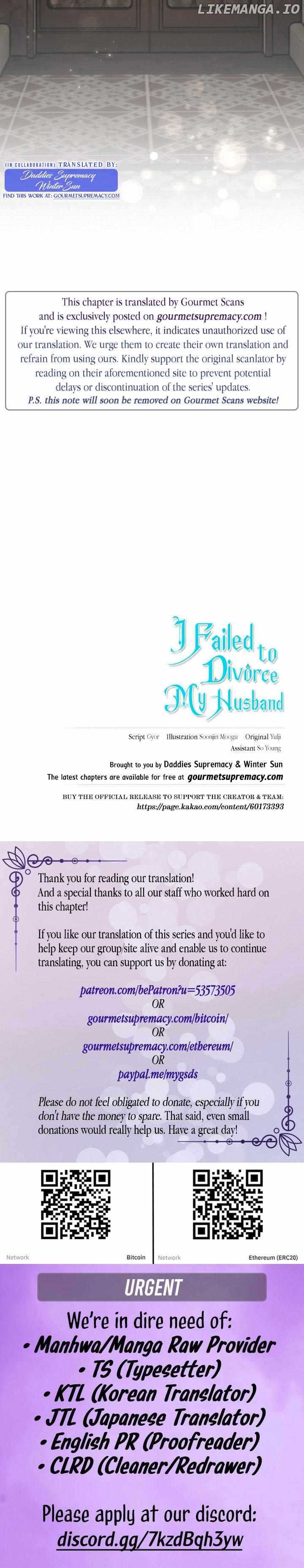 Divorce plan with husband failed Chapter 81 95 22