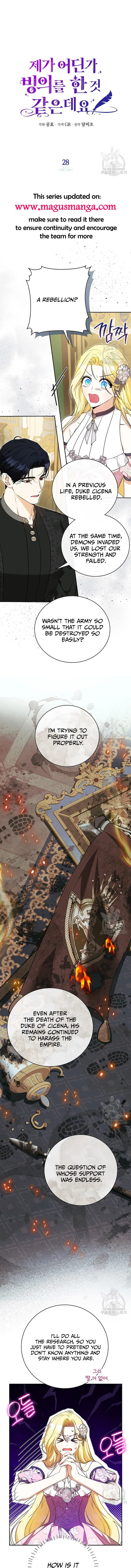 I have possessed the body of the protagonist Chapter 28 61 03