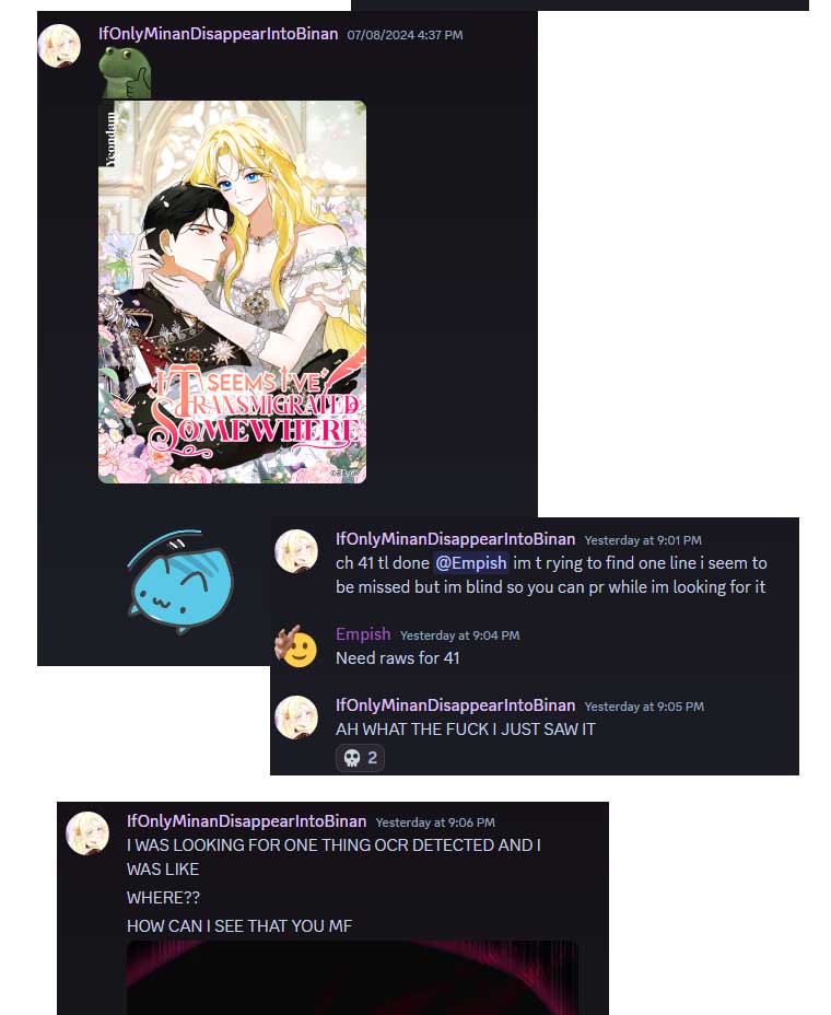 I have possessed the body of the protagonist Chapter 41 422 103