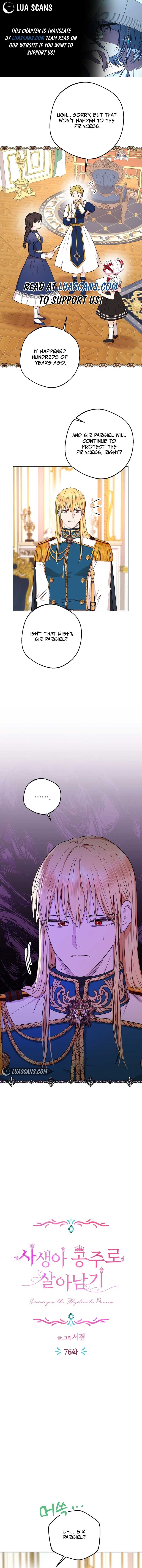 Surviving as an Illegitimate Princess Chapter 76 53 0