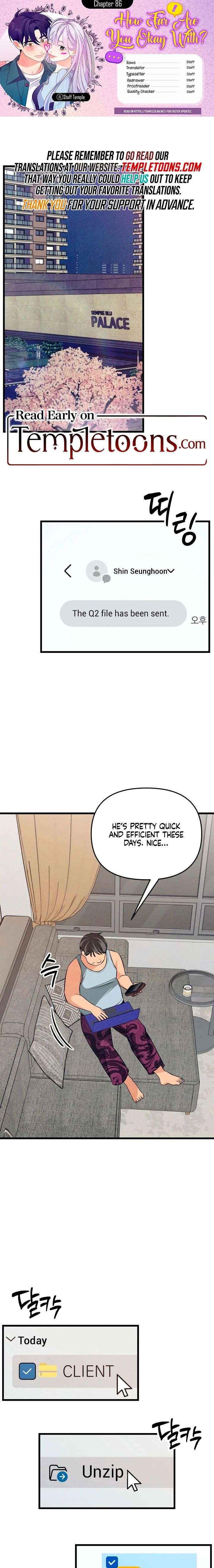 How Far Are You Okay With? Chapter 86 73 ch 86 1