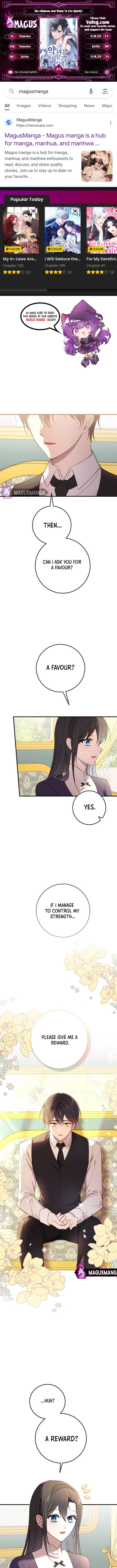 The Villainess Just Wants to Live in Peace! Chapter 25 47 0