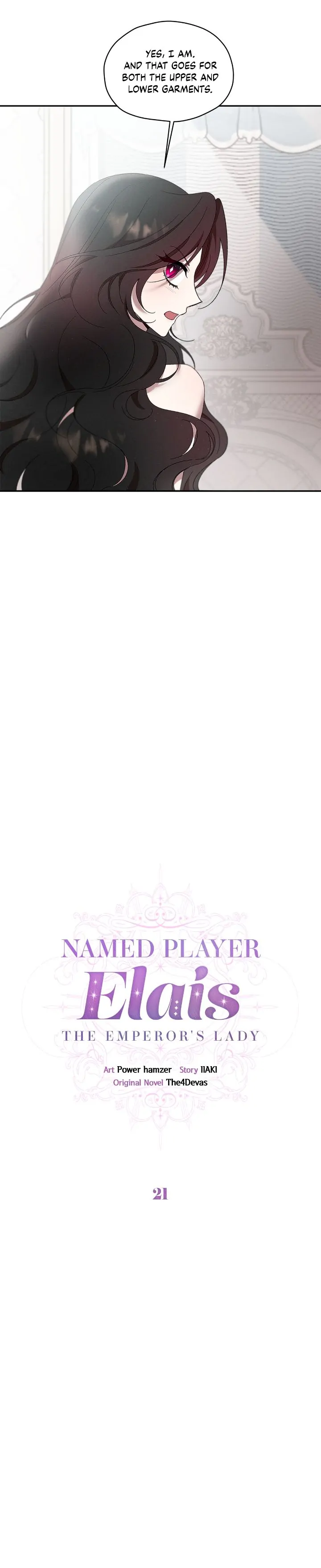 Named Player Elais: The Emperor’s Lady Chapter 21 91 04