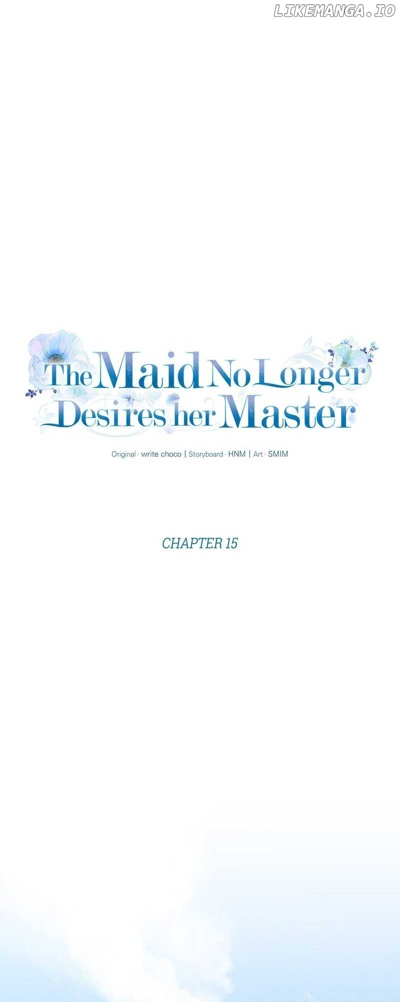 The Maid No Longer Desires her Master Chapter 15 272 13