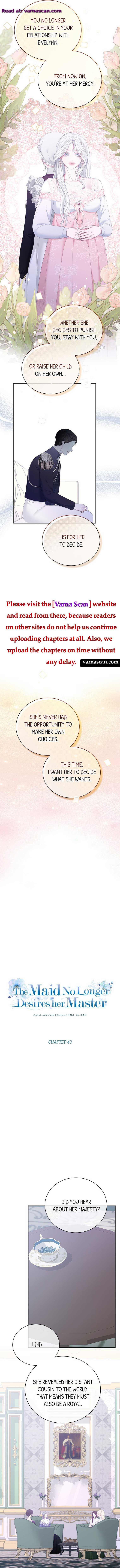 The Maid No Longer Desires her Master Chapter 43 47 3