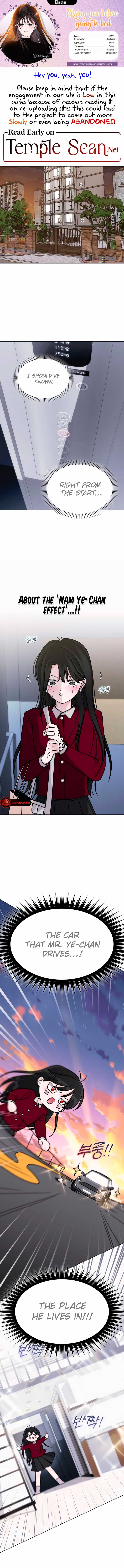 KISSING YOU BEFORE GOING TO BED Chapter 11 56 0
