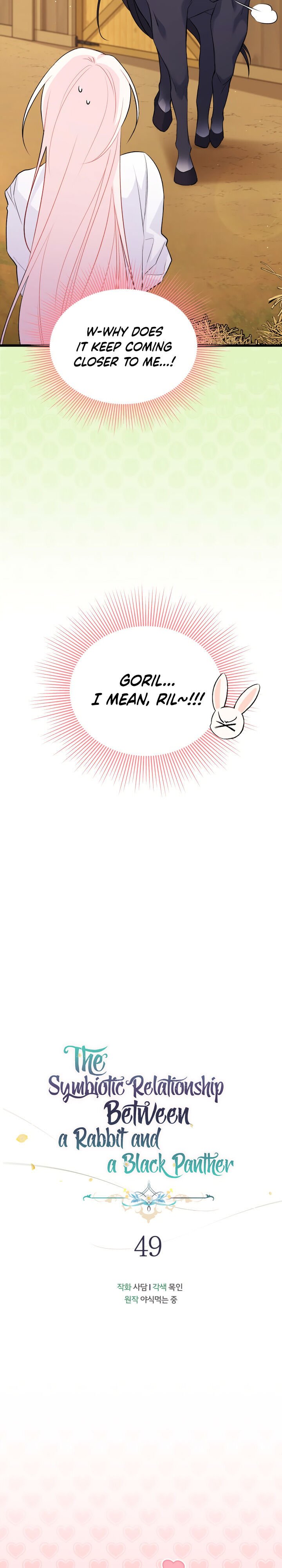 The Symbiotic Relationship Between the Rabbit and the Black Panther Chapter 49 111 7