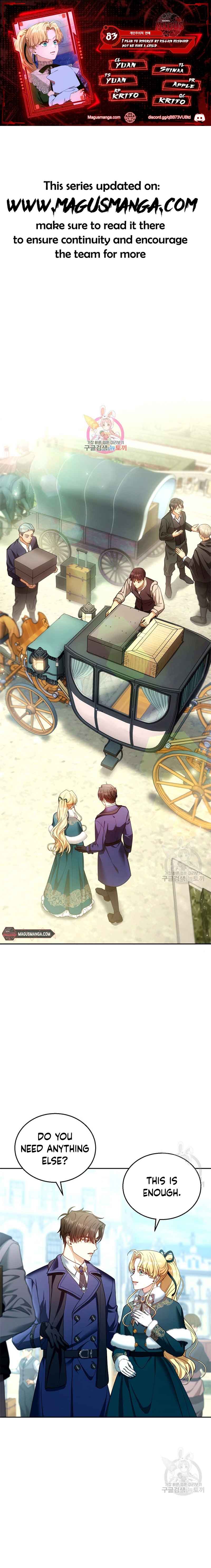 I plan to divorce my Villain husband, but we have A Child Chapter 83 80 01