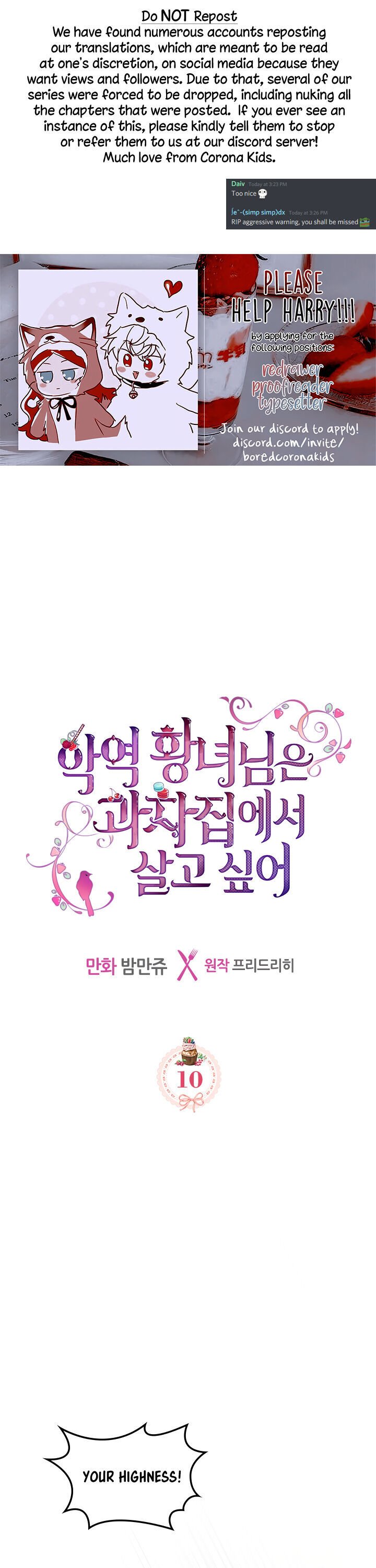 The Villainous Princess Wants to Live in a Gingerbread House Chapter 10 74 1