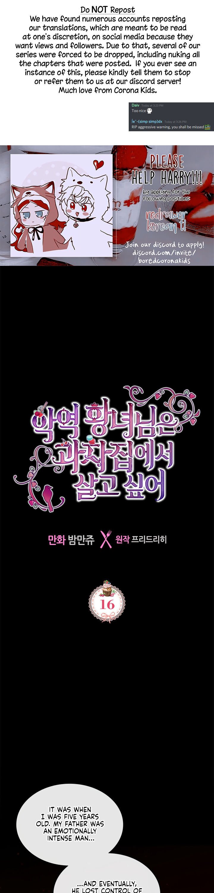 The Villainous Princess Wants to Live in a Gingerbread House Chapter 16 83 1
