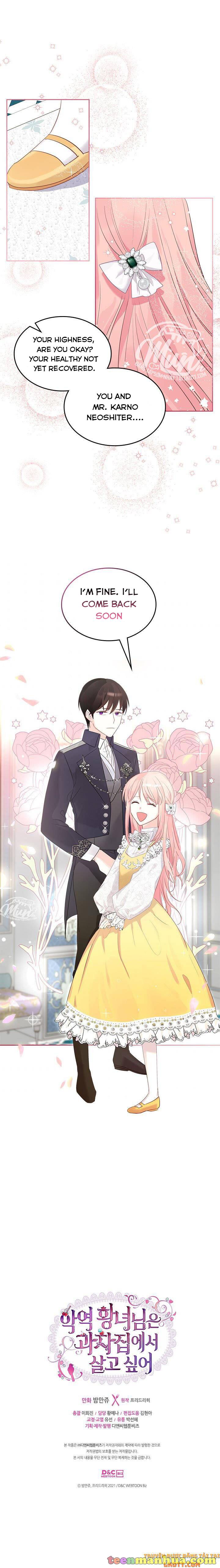 The Villainous Princess Wants to Live in a Gingerbread House Chapter 27.2 34 006