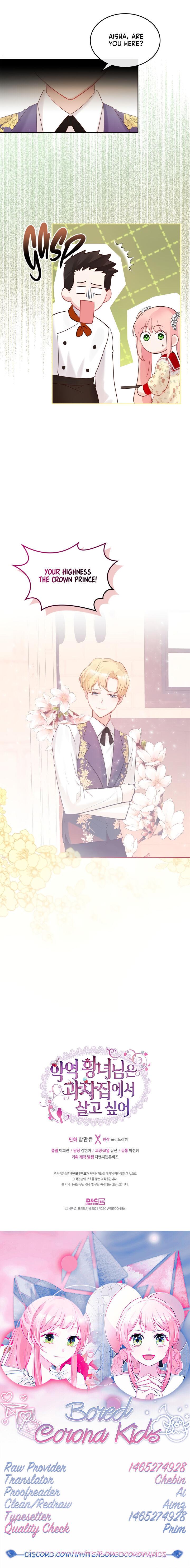 The Villainous Princess Wants to Live in a Gingerbread House Chapter 31 87 020