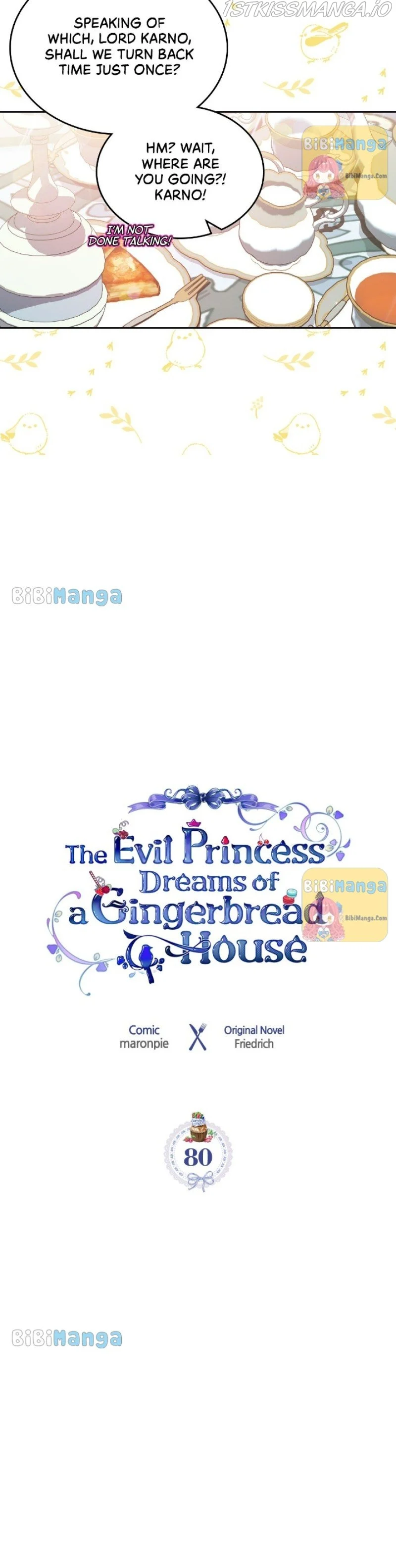 The Villainous Princess Wants to Live in a Gingerbread House Chapter 80 95 07