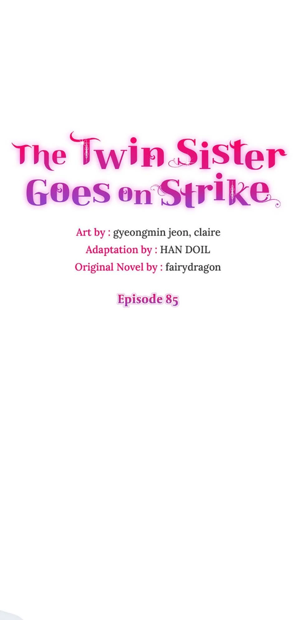 Twin Sister’s Strike Declaration Chapter 85 293 ch 85 1