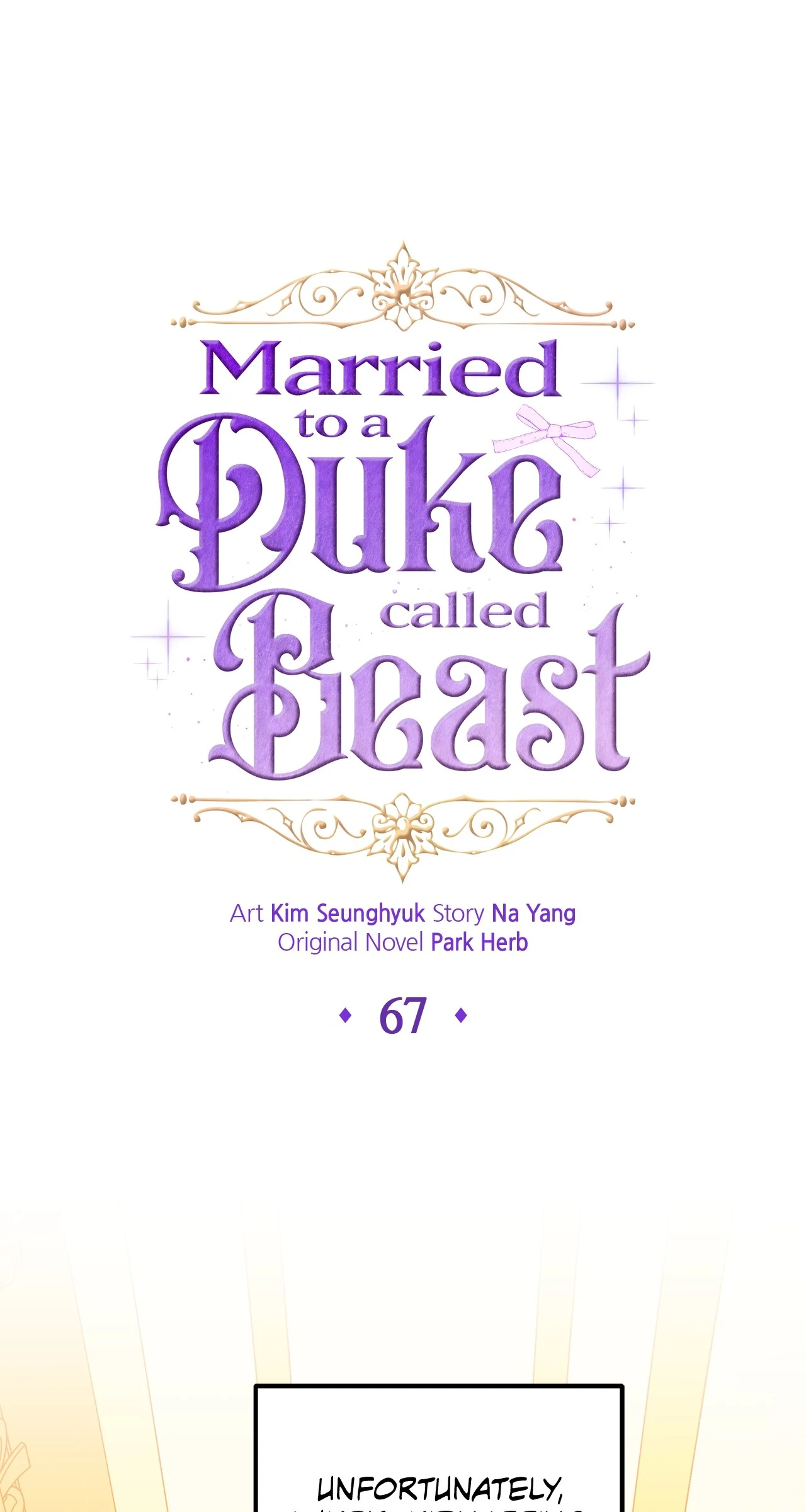 I Got Married to a Duke Called Beast Chapter 67 386 ch 67 1