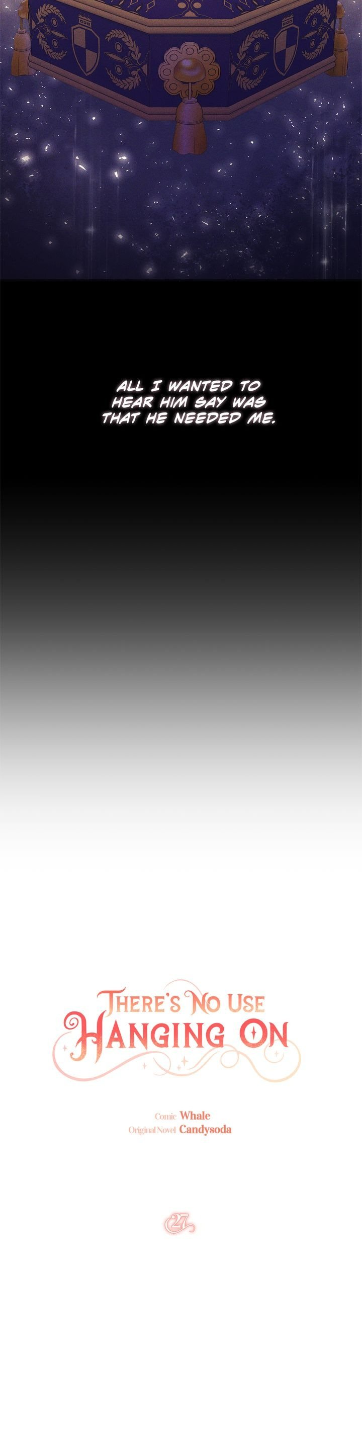 It’s Useless to Hang On Chapter 27 98 6