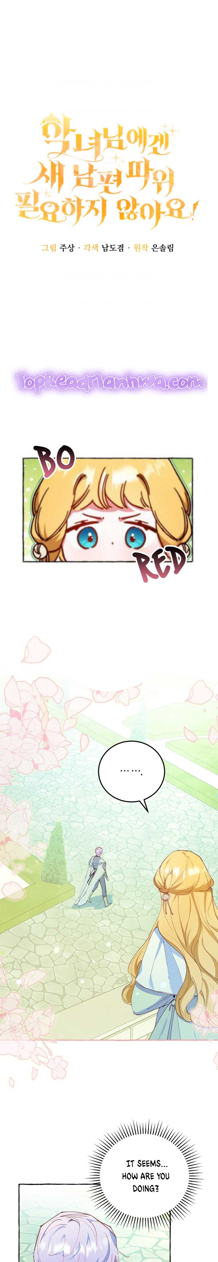 The Villainess Doesn’t Need A New Husband! Chapter 22 83 01