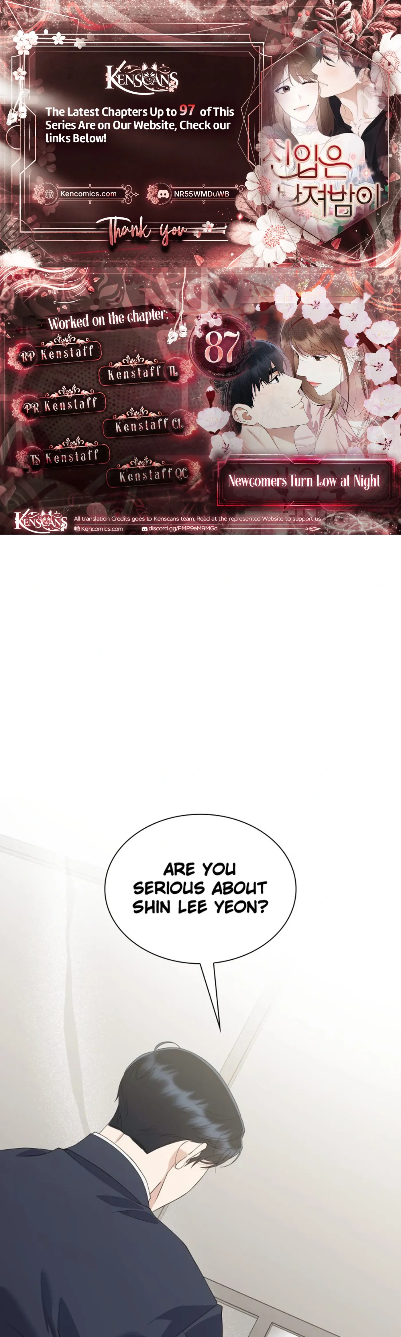 Newcomers Turn Low at Night Chapter 87 118 d095214e84e4