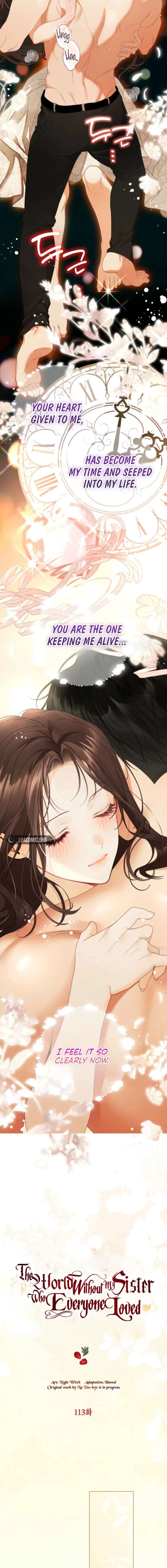 The World Without My Sister Who Everyone Loved Chapter 113 70 ch 113 7
