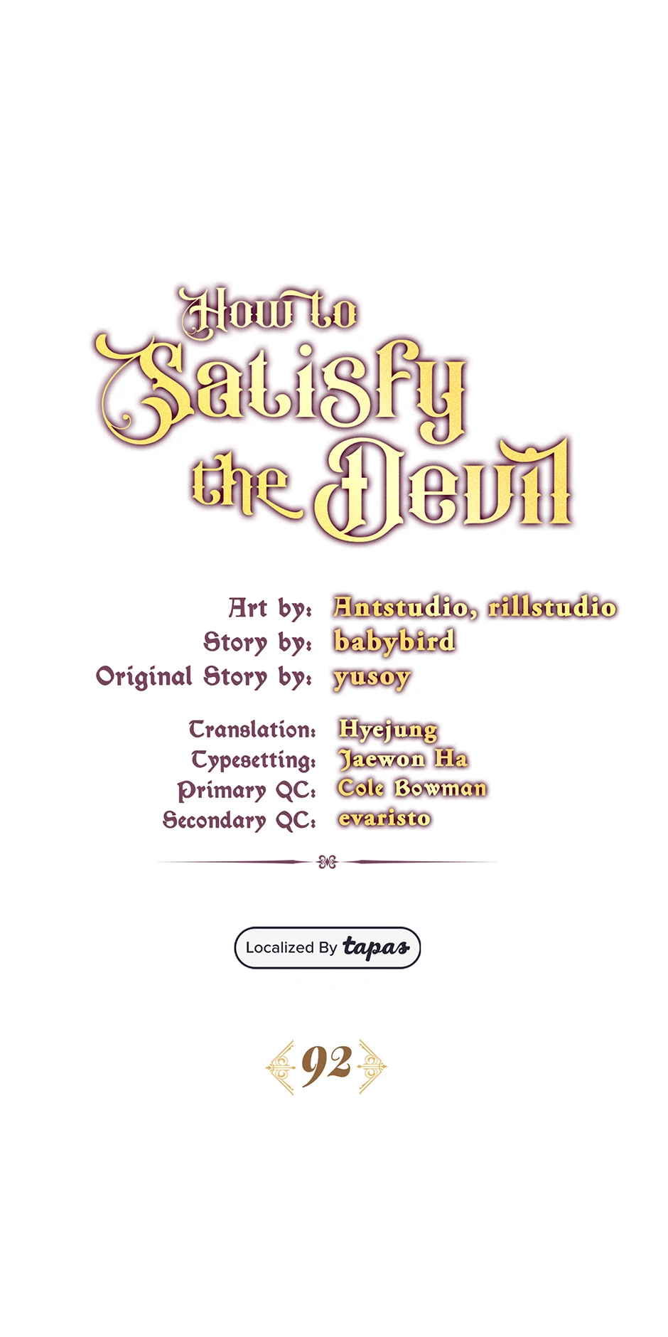 Ways to Satisfy a Devil Chapter 92 249 ch 92 23