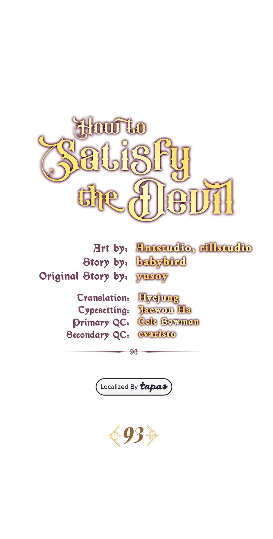 Ways to Satisfy a Devil Chapter 93 321 ch 93 35