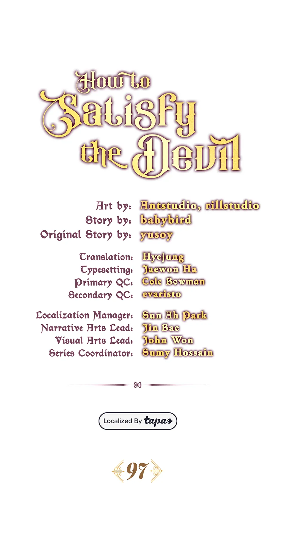 Ways to Satisfy a Devil Chapter 97 339 ch 97 17