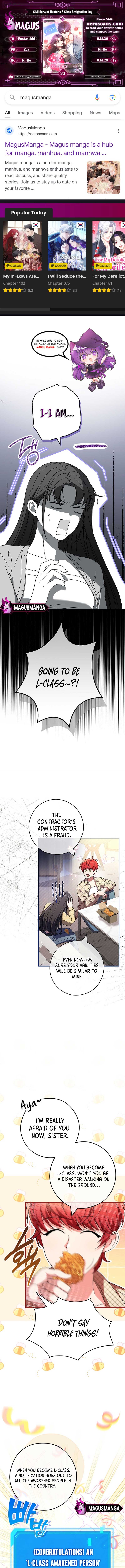 The Civil Servant Hunter’s S-Class Resignation Log Chapter 33 44 01